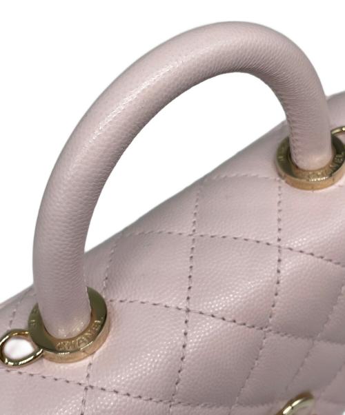 CHANEL（シャネル）CHANEL (シャネル) ココハンドル 19XXS ピンク サイズ:19XXSの古着・服飾アイテム