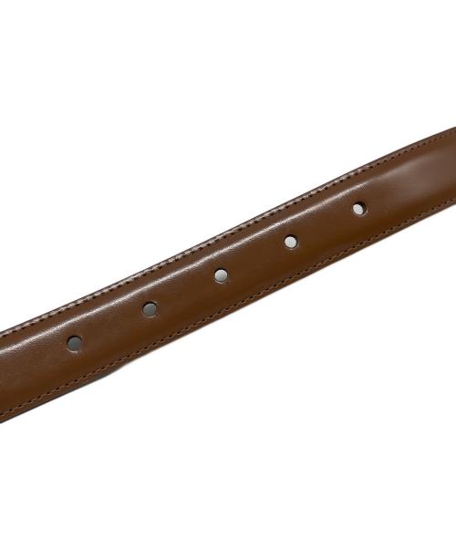 CELINE（セリーヌ）CELINE (セリーヌ) ミディアム トリオンフ ベルト ブラウンの古着・服飾アイテム