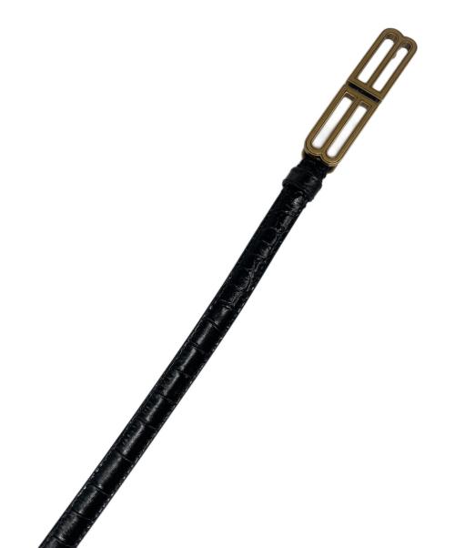 BALENCIAGA（バレンシアガ）BALENCIAGA (バレンシアガ) BBラージ ベルト ブラックの古着・服飾アイテム