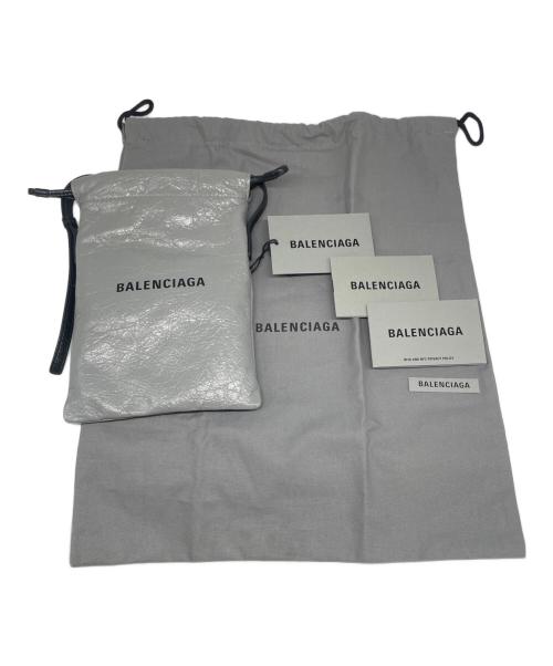 BALENCIAGA（バレンシアガ）BALENCIAGA (バレンシアガ) Shopper フォンホルダー グレーの古着・服飾アイテム
