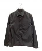 PRADAプラダ）の古着「Re-Nylon シャツ」｜ブラック