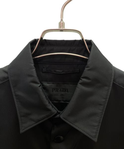 PRADA（プラダ）PRADA (プラダ) Re-Nylon シャツ ブラック サイズ:XSの古着・服飾アイテム