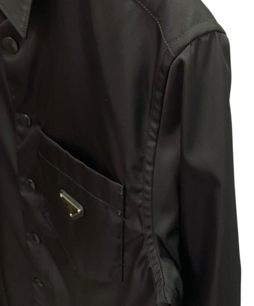 PRADA（プラダ）PRADA (プラダ) Re-Nylon シャツ ブラック サイズ:XSの古着・服飾アイテム