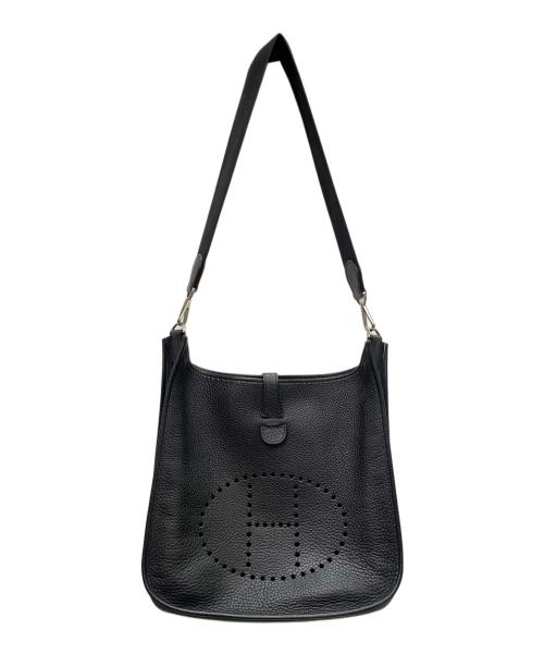 HERMES（エルメス）HERMES (エルメス) エブリン1 GM ブラック サイズ:ＧＭの古着・服飾アイテム