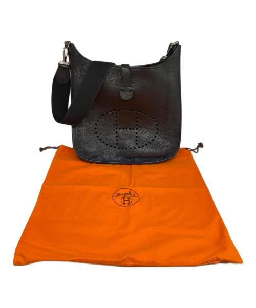 HERMES（エルメス）HERMES (エルメス) エブリン1 GM ブラック サイズ:ＧＭの古着・服飾アイテム