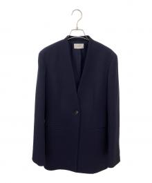 THE ROW（ザ ロウ）の古着「ノーカラージャケット」｜ネイビー