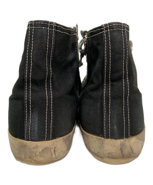GOLDEN GOOSE（ゴールデングース）GOLDEN GOOSE (ゴールデングース) ヴィンテージ加工ハイカットスニーカー ブラック サイズ:37の古着・服飾アイテム