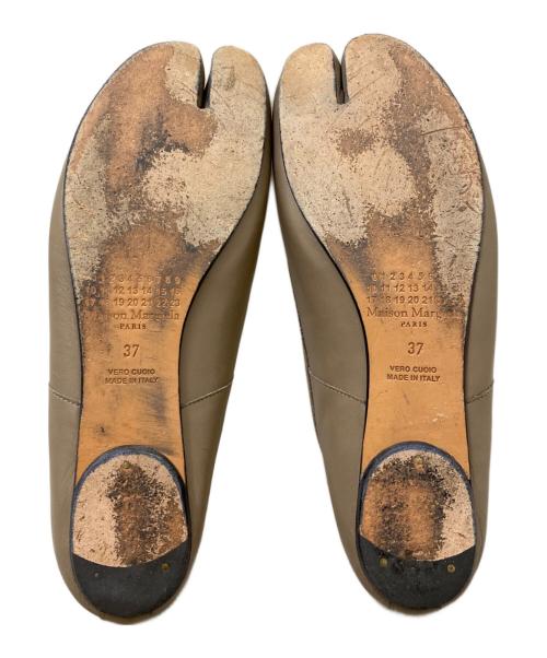 Martin Margiela22（マルタン・マルジェラ22）Martin Margiela22 (マルタン・マルジェラ22) タビパンプス ベージュ サイズ:37の古着・服飾アイテム