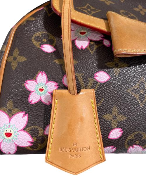 LOUIS VUITTON（ルイ ヴィトン）LOUIS VUITTON (ルイ ヴィトン) 村上隆 (ムラカミタカシ) モノグラム チェリーブロッサム サックレトロPM M92012  ブラウンの古着・服飾アイテム