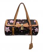 LOUIS VUITTON×村上隆ルイ ヴィトン×ムラカミタカシ）の古着「パピヨン チェリーブロッサム」｜ブラウン