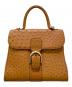 DELVAUX（デルヴォー）の古着「ブリヨンPM/2WAYショルダーバッグ」｜ベージュ