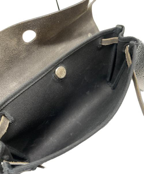 HERMES（エルメス）HERMES (エルメス) エールバッグクラッチ ブラック×アイボリーの古着・服飾アイテム