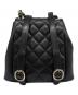 CHANEL (シャネル) キャビアスキン ミニバックパック ブラック：800000円