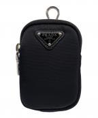 PRADAプラダ）の古着「Re-Nylonミニポーチ」｜ブラック