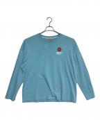 KENZOケンゾー）の古着「長袖Tシャツ」｜ブルー