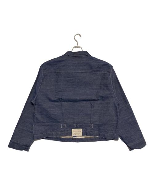 LEVI'S（リーバイス）LEVI'S (リーバイス) 1879 プリーツブラウス ORGANIC リジッド インディゴ サイズ:XXLの古着・服飾アイテム