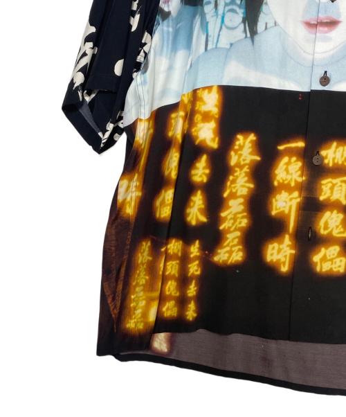 WACKO MARIA（ワコマリア）WACKO MARIA (ワコマリア) GHOST IN THE SHELL 2 INNOCENCE 攻殻機動隊 | S/S HAWAIIAN SHIRT ブラック サイズ:XLの古着・服飾アイテム