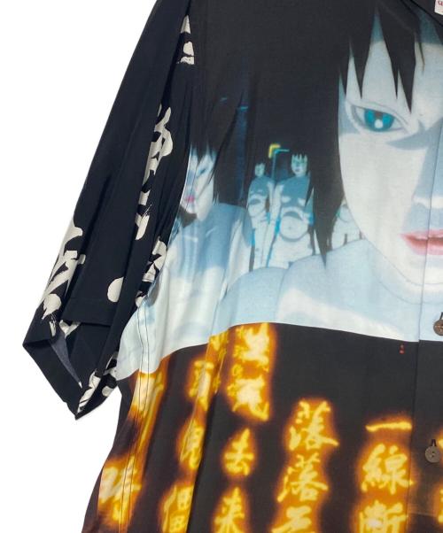 WACKO MARIA（ワコマリア）WACKO MARIA (ワコマリア) GHOST IN THE SHELL 2 INNOCENCE 攻殻機動隊 | S/S HAWAIIAN SHIRT ブラック サイズ:XLの古着・服飾アイテム