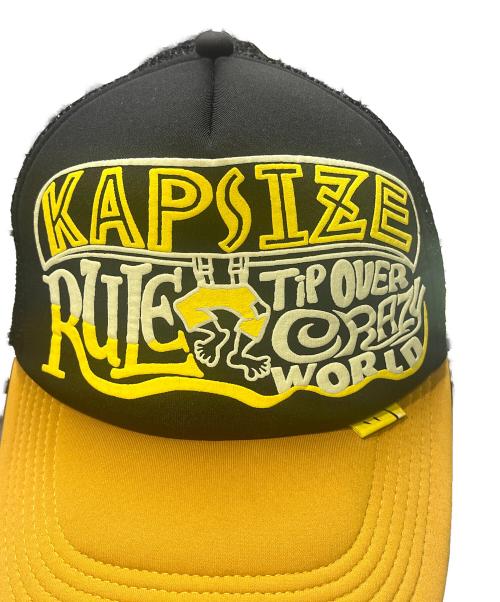 KAPITAL（キャピタル）KAPITAL (キャピタル) RULEpt ランバートラックCAP ブラック サイズ:ONE SIZEの古着・服飾アイテム