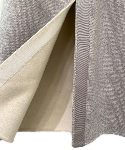 DRAWER（ドゥロワー）DRAWER (ドゥロワー) ノーカラーコート ブラック サイズ:38の古着・服飾アイテム