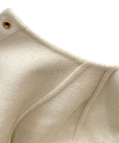 DRAWER（ドゥロワー）DRAWER (ドゥロワー) ノーカラーコート ブラック サイズ:38の古着・服飾アイテム