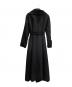 MaxMara (マックスマーラ) ベルテッドラップコート ブラック サイズ:38：140000円