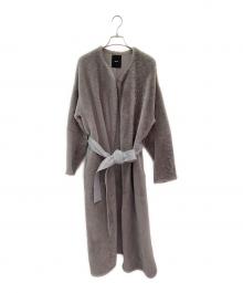 ebure（エブール）の古着「ムートンコート」｜ライトグレー