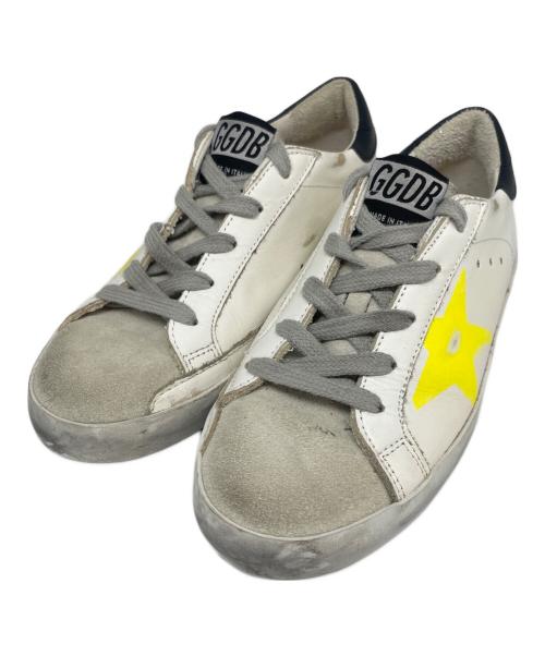 GOLDEN GOOSE（ゴールデングース）GOLDEN GOOSE (ゴールデングース) レザースニーカー ホワイト サイズ:32の古着・服飾アイテム