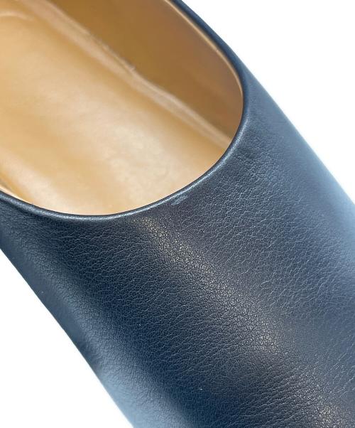 THE ROW（ザ ロウ）THE ROW (ザ ロウ) サドル レザー フラット シューズ ブラック サイズ:37の古着・服飾アイテム