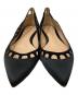 Gianvito Rossi (ジャンヴィト ロッシ) カッティングデザインパンプス ブラック サイズ:36 1/2：7000円