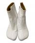 MM6 Maison Margiela (エムエムシックスメゾンマルジェラ) Anatomicスクエアブーツ ホワイト サイズ:37：33000円