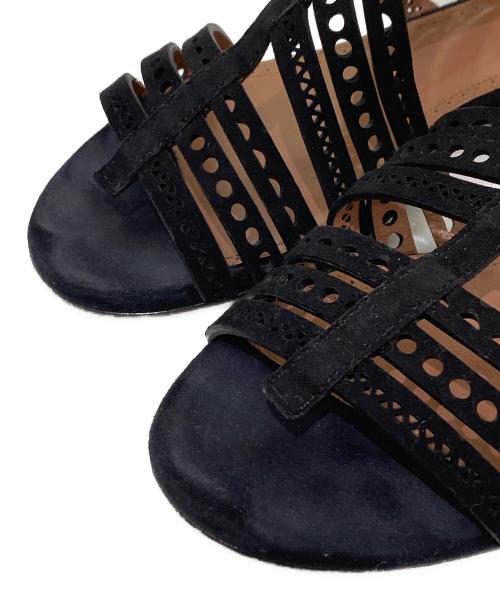 ALAIA（アライア）ALAIA (アライア) サンダル ブラック サイズ:36の古着・服飾アイテム