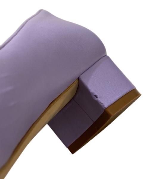 Manolo Blahnik（マノロブラニク）Manolo Blahnik (マノロブラニク) レザーパンプス ラベンダー サイズ:36 1/2の古着・服飾アイテム