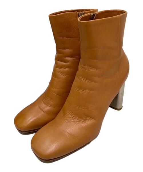 CELINE（セリーヌ）CELINE (セリーヌ) サイドジップブーツ ブラウン サイズ:37の古着・服飾アイテム