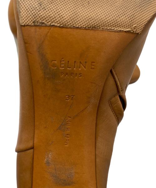 CELINE（セリーヌ）CELINE (セリーヌ) サイドジップブーツ ブラウン サイズ:37の古着・服飾アイテム