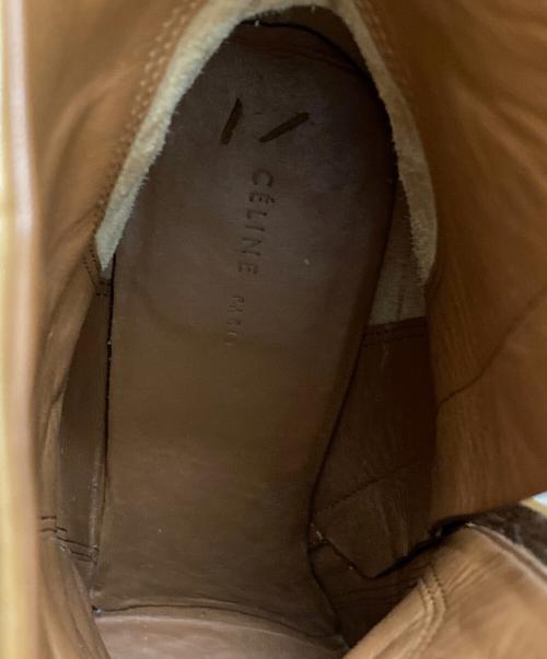 CELINE（セリーヌ）CELINE (セリーヌ) サイドジップブーツ ブラウン サイズ:37の古着・服飾アイテム