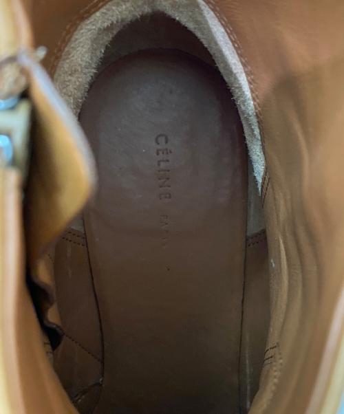 CELINE（セリーヌ）CELINE (セリーヌ) サイドジップブーツ ブラウン サイズ:37の古着・服飾アイテム