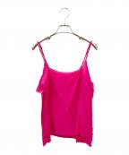 MARTIN MARGIELAマルタン・マルジェラ）の古着「キャミソールブラウス」｜ショッキングピンク