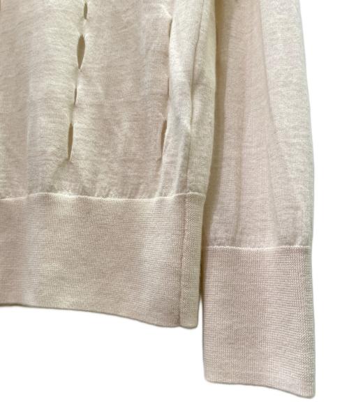 FenG CHen WANG（フェンチェンワン）FenG CHen WANG (フェンチェンワン) カシミヤ 長袖デザインニット ベージュ サイズ:Ｓの古着・服飾アイテム