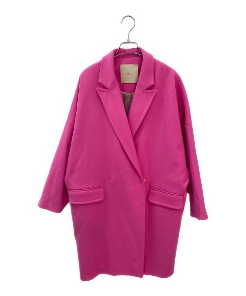 D.EFECT（ディーエフェクト）D.EFECT (ディーエフェクト) オーバーコート ショッキングピンク サイズ:32の古着・服飾アイテム