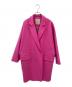 D.EFECT（ディーエフェクト）の古着「オーバーコート」｜ショッキングピンク