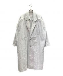 POLS（ポルス）の古着「Sazanamiデニムコート」｜スカイブルー