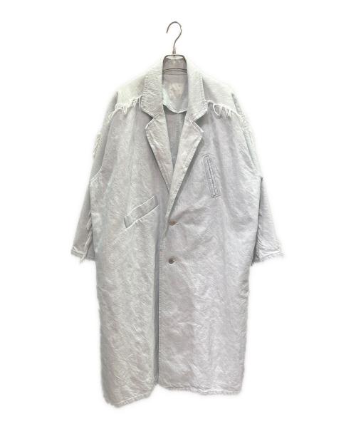 POLS（ポルス）POLS (ポルス) Sazanamiデニムコート スカイブルー サイズ:Freeの古着・服飾アイテム