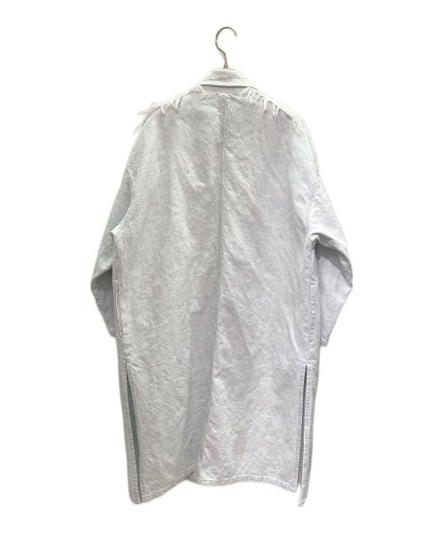 POLS（ポルス）POLS (ポルス) Sazanamiデニムコート スカイブルー サイズ:Freeの古着・服飾アイテム