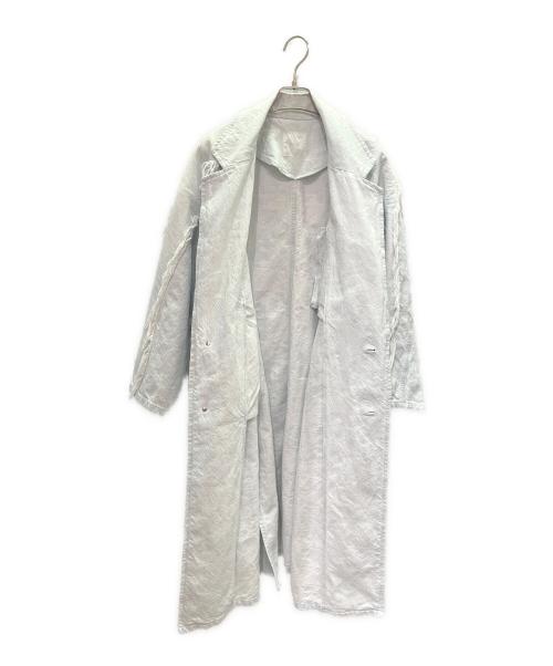 POLS（ポルス）POLS (ポルス) Sazanamiデニムコート スカイブルー サイズ:Freeの古着・服飾アイテム