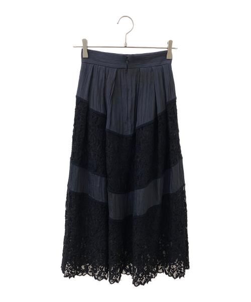 COLUMN（コラム）COLUMN (コラム) レーススカート ブラック サイズ:36の古着・服飾アイテム