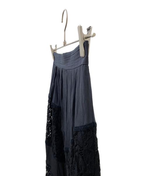 COLUMN（コラム）COLUMN (コラム) レーススカート ブラック サイズ:36の古着・服飾アイテム
