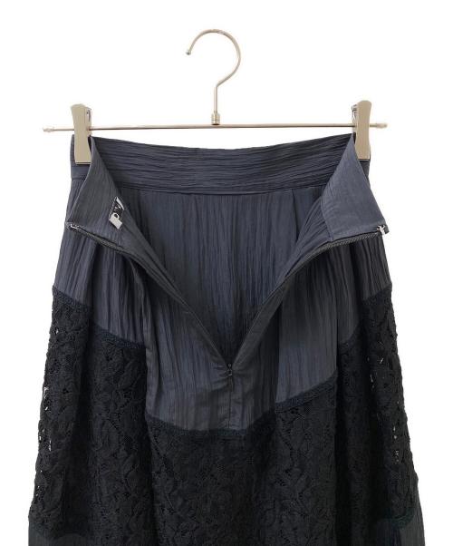 COLUMN（コラム）COLUMN (コラム) レーススカート ブラック サイズ:36の古着・服飾アイテム