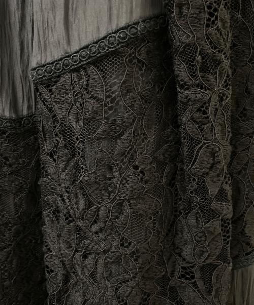 COLUMN（コラム）COLUMN (コラム) レーススカート ブラック サイズ:36の古着・服飾アイテム