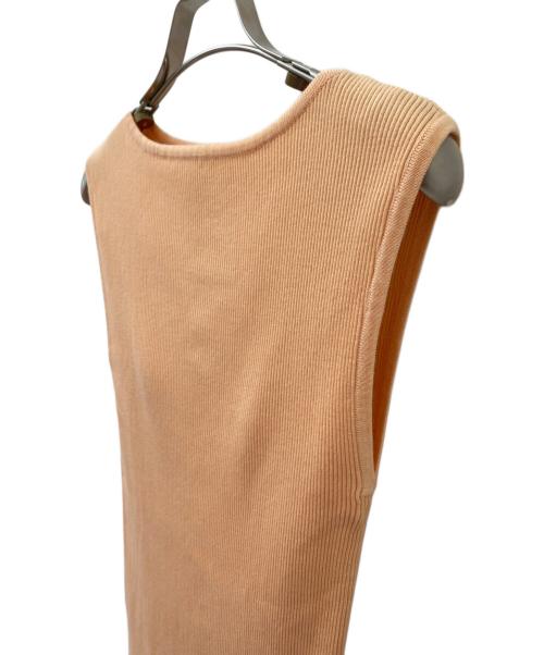 AURALEE（オーラリー）AURALEE (オーラリー) Ron Herman (ロンハーマン) ノースリーブカットソー オレンジ サイズ:Freeの古着・服飾アイテム
